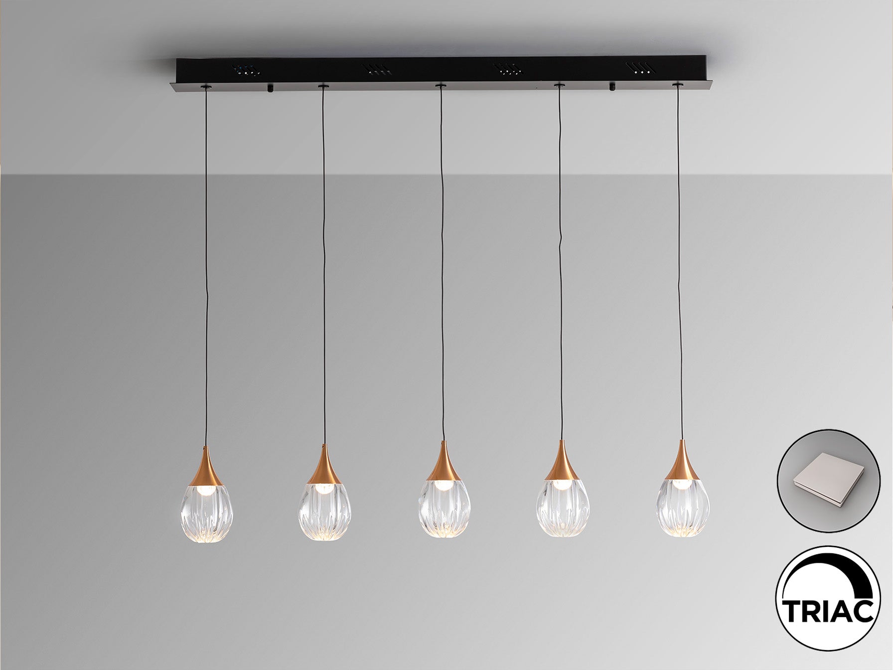 Corina 5Lt Kitchen Table Island Light