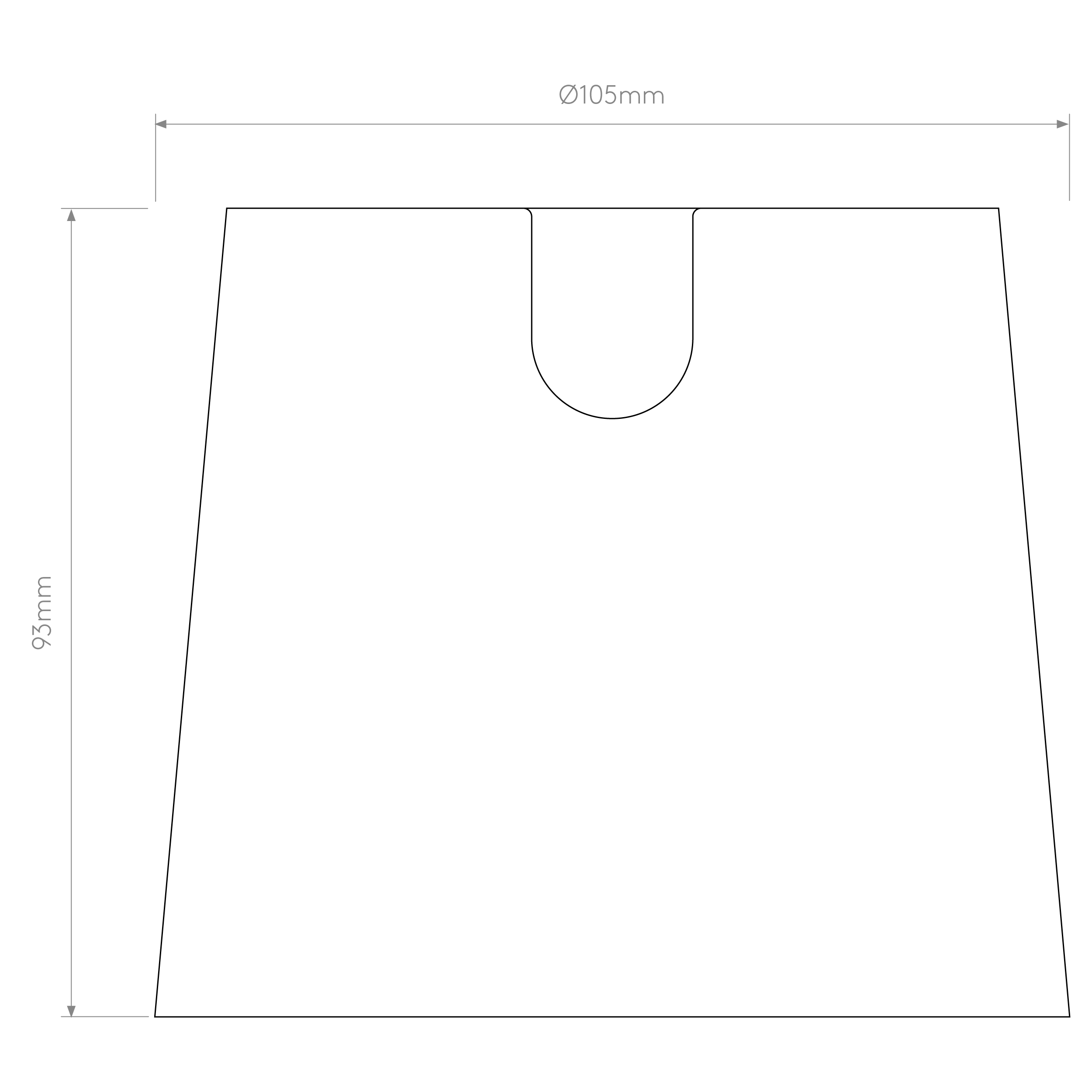 Cone 105 Shade- Various Finishes