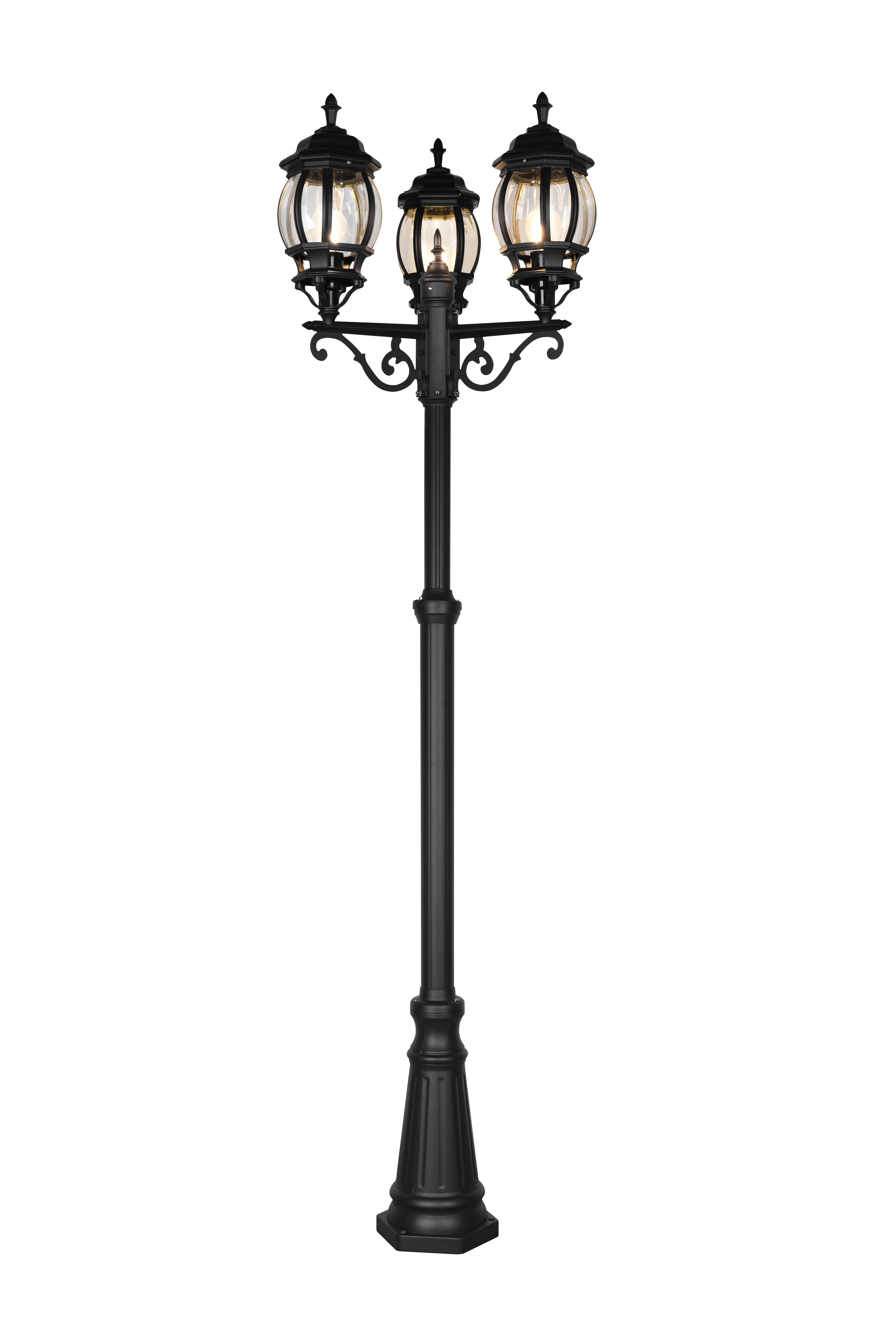 Elvo 1/3Lt Post Light IP23