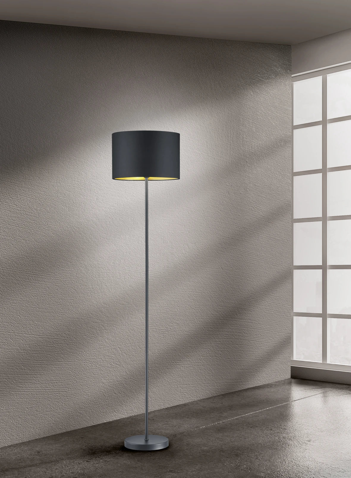 Hostel Modern Floor Lamp - Black