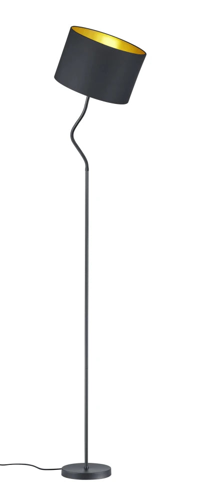 Hostel Arc Floor Lamp - Black