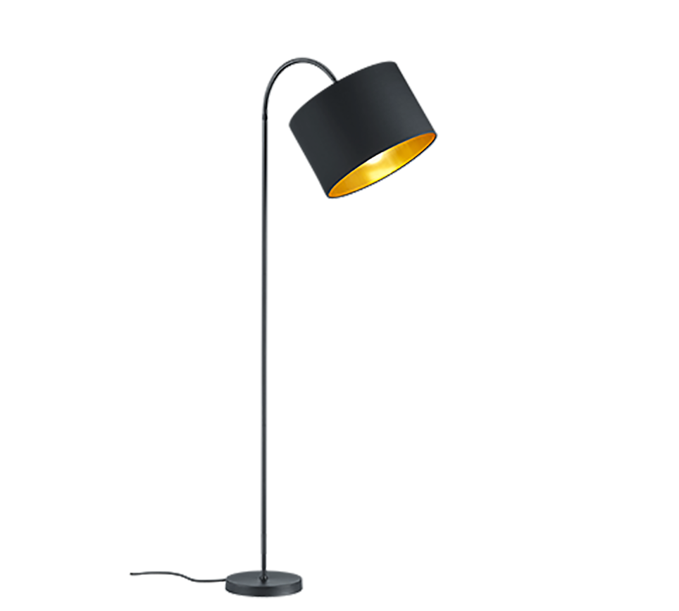 Hostel Arc Floor Lamp - Black