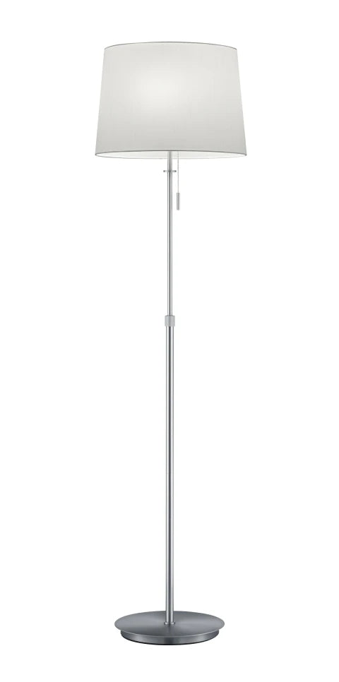 Lyon Classic Floor Lamp - Nickel/Brass