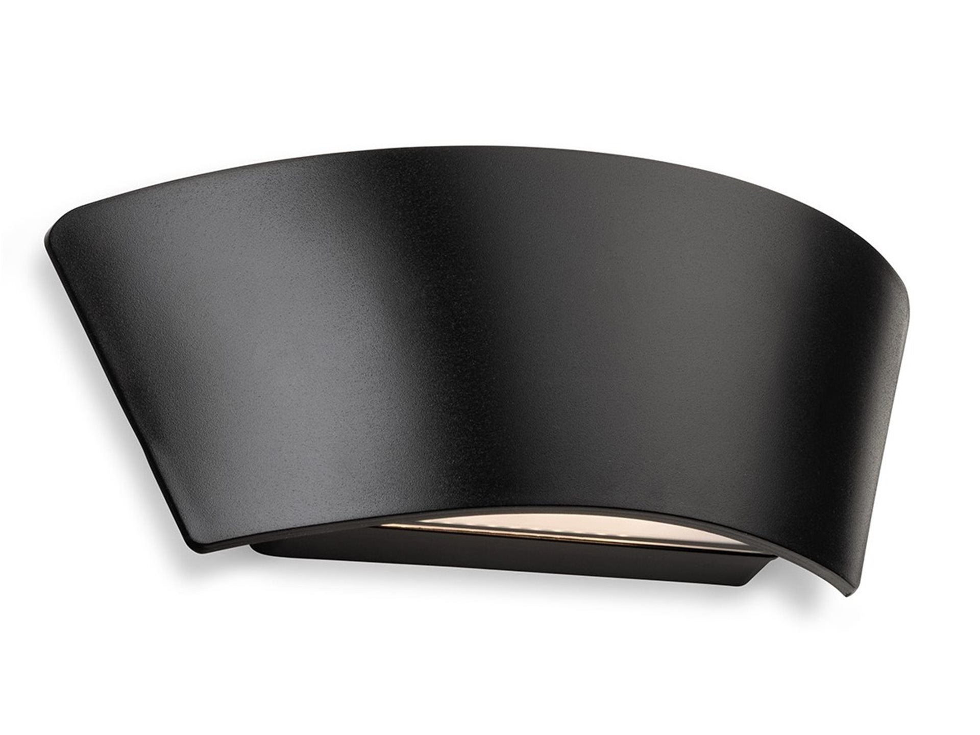 Ibiza LED Resin Wall Light- Black/ White Finish