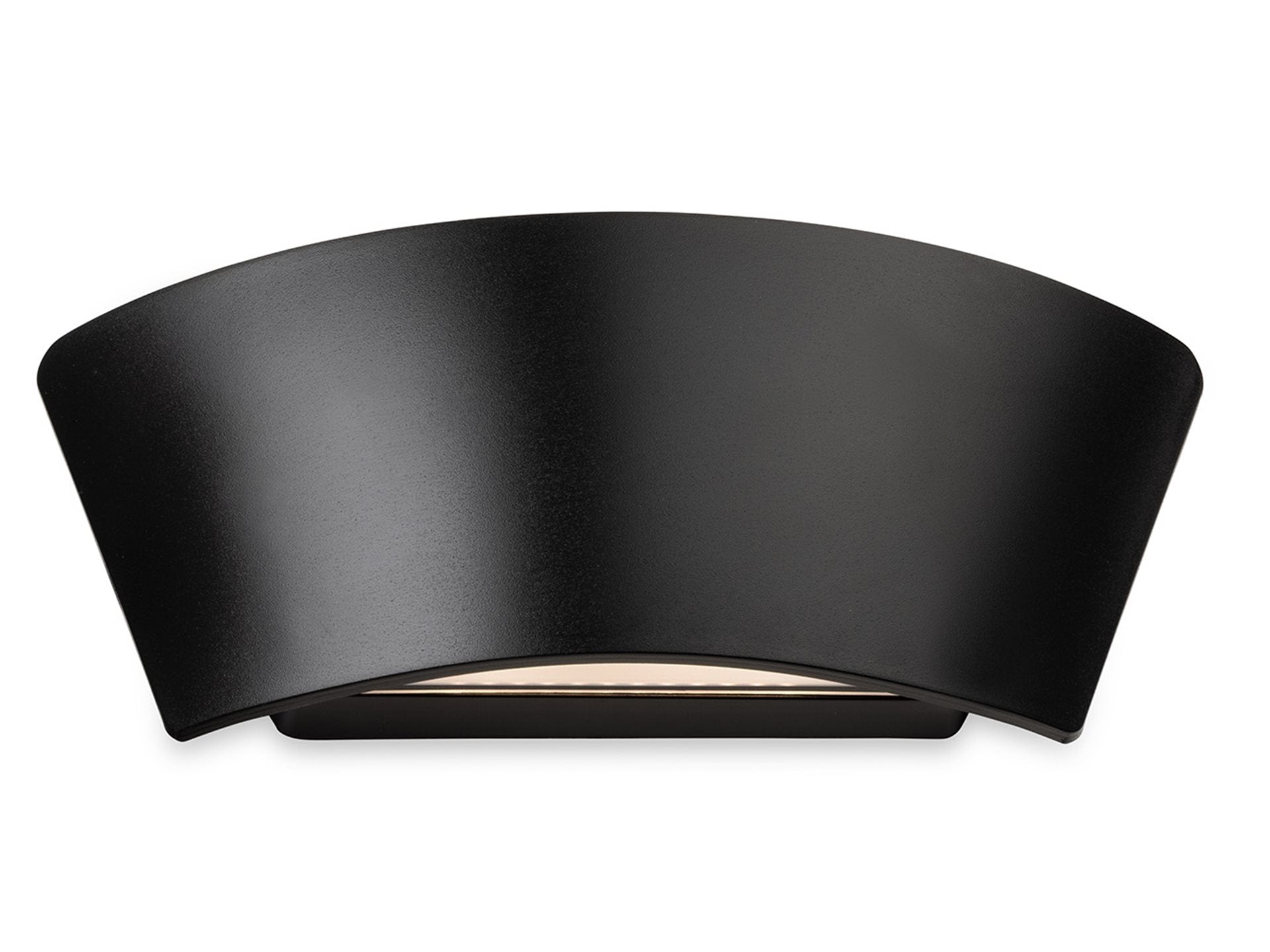 Ibiza LED Resin Wall Light- Black/ White Finish