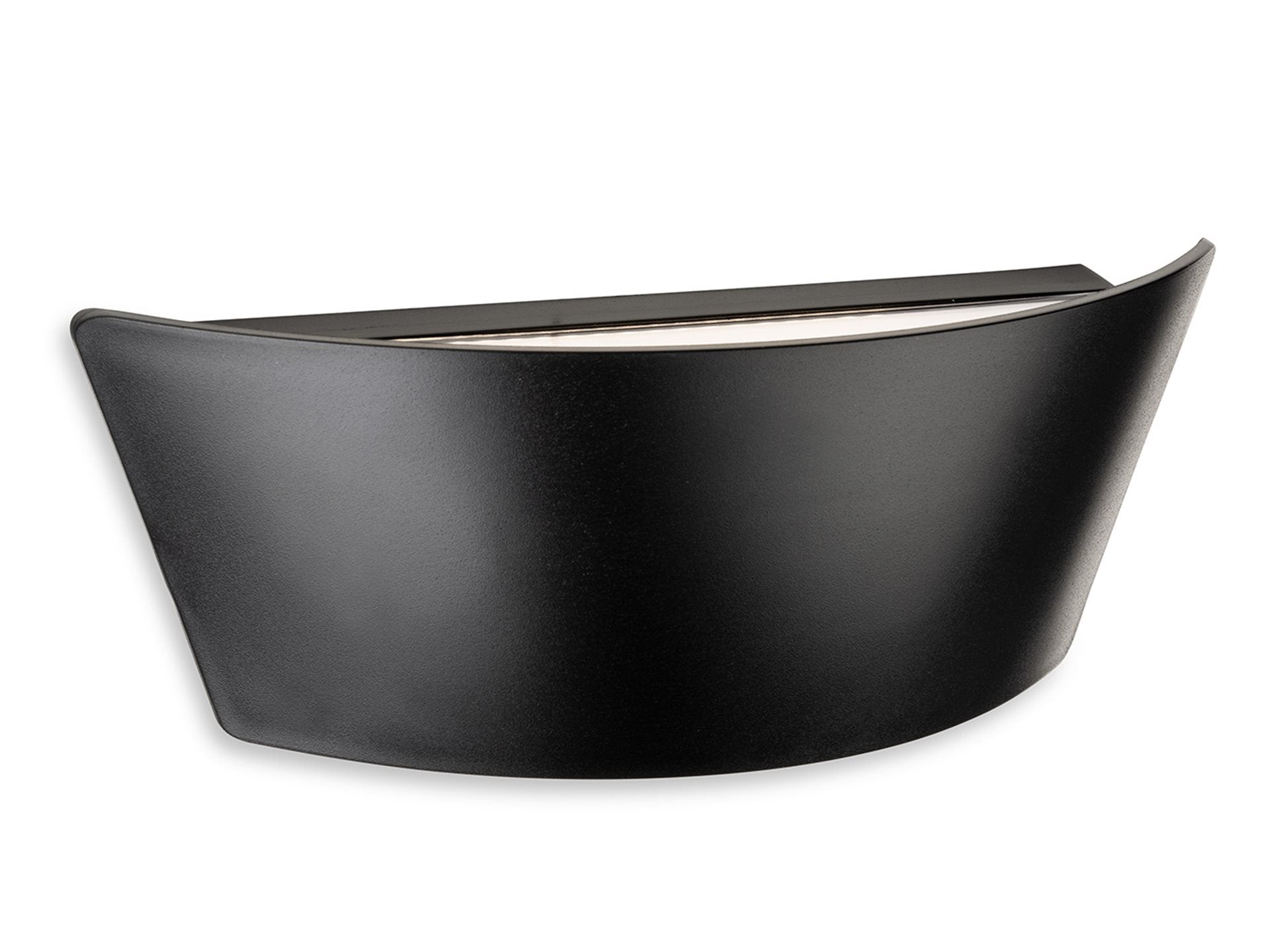 Ibiza LED Resin Wall Light- Black/ White Finish