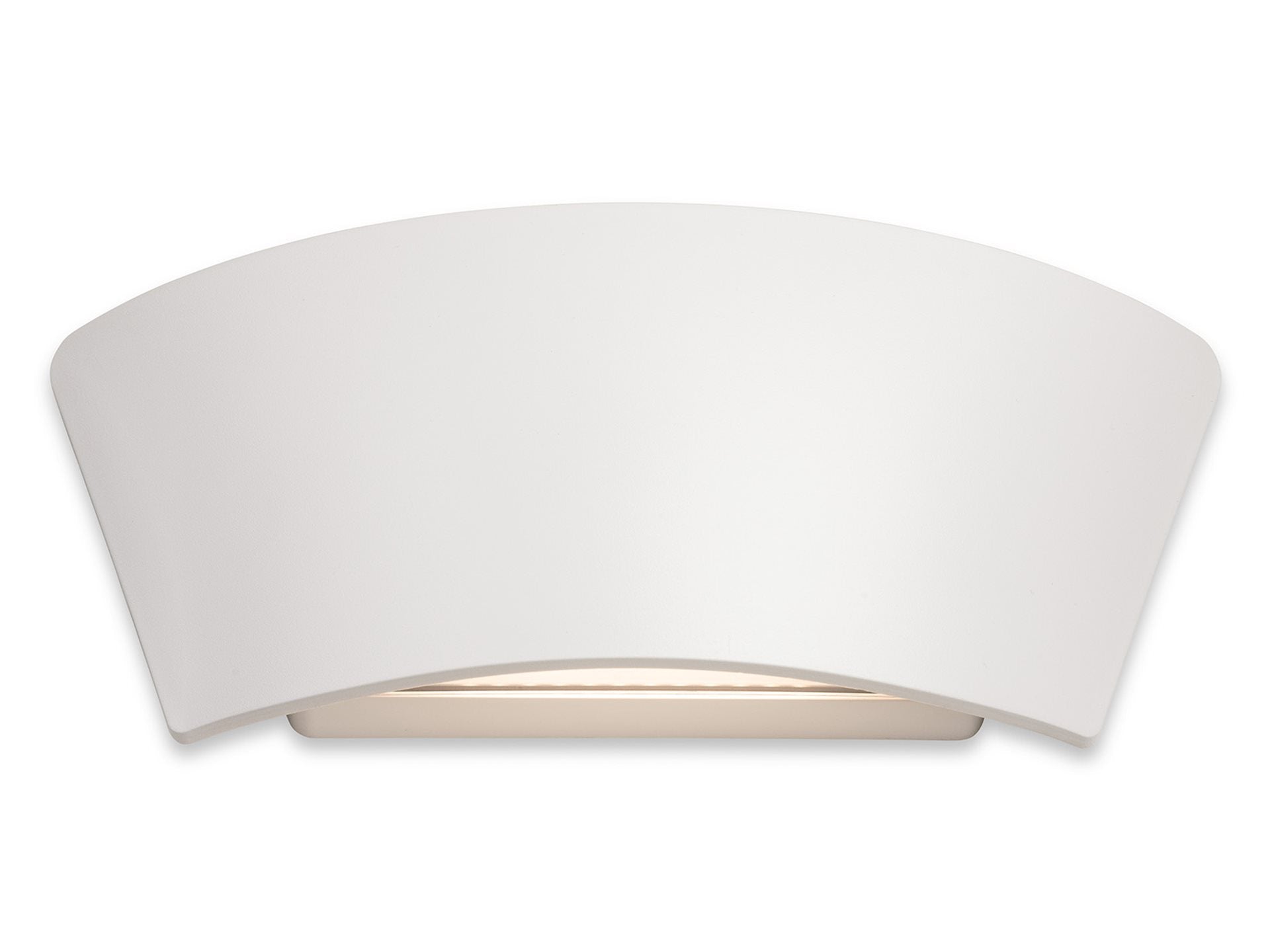 Ibiza LED Resin Wall Light- Black/ White Finish