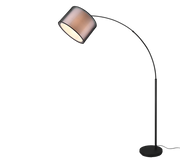 Burton Arc Floor Lamp - Black