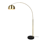 Argentina Arc Floor Lamp - Brass/Nickel