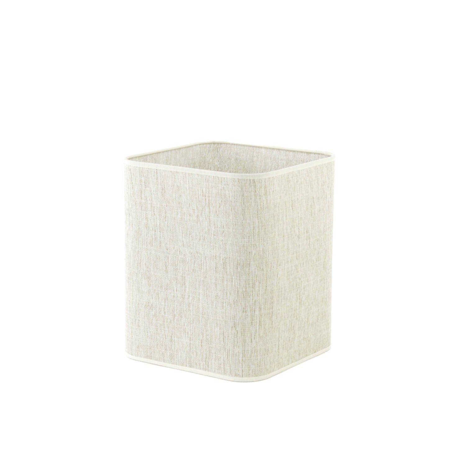 Breska Square Round High Shade- Pearl White