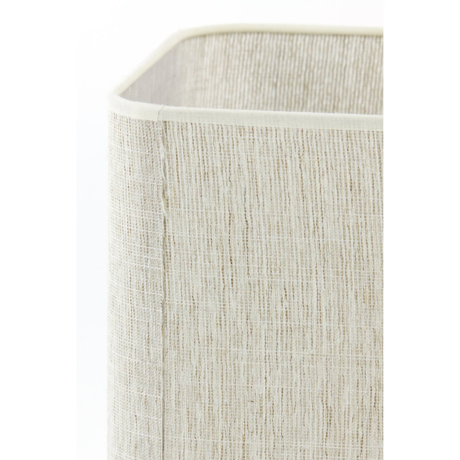 Breska Square Round High Shade- Pearl White