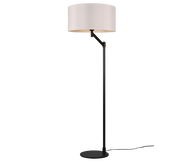 Cassio Classic Floor Lamp - Black/Brass