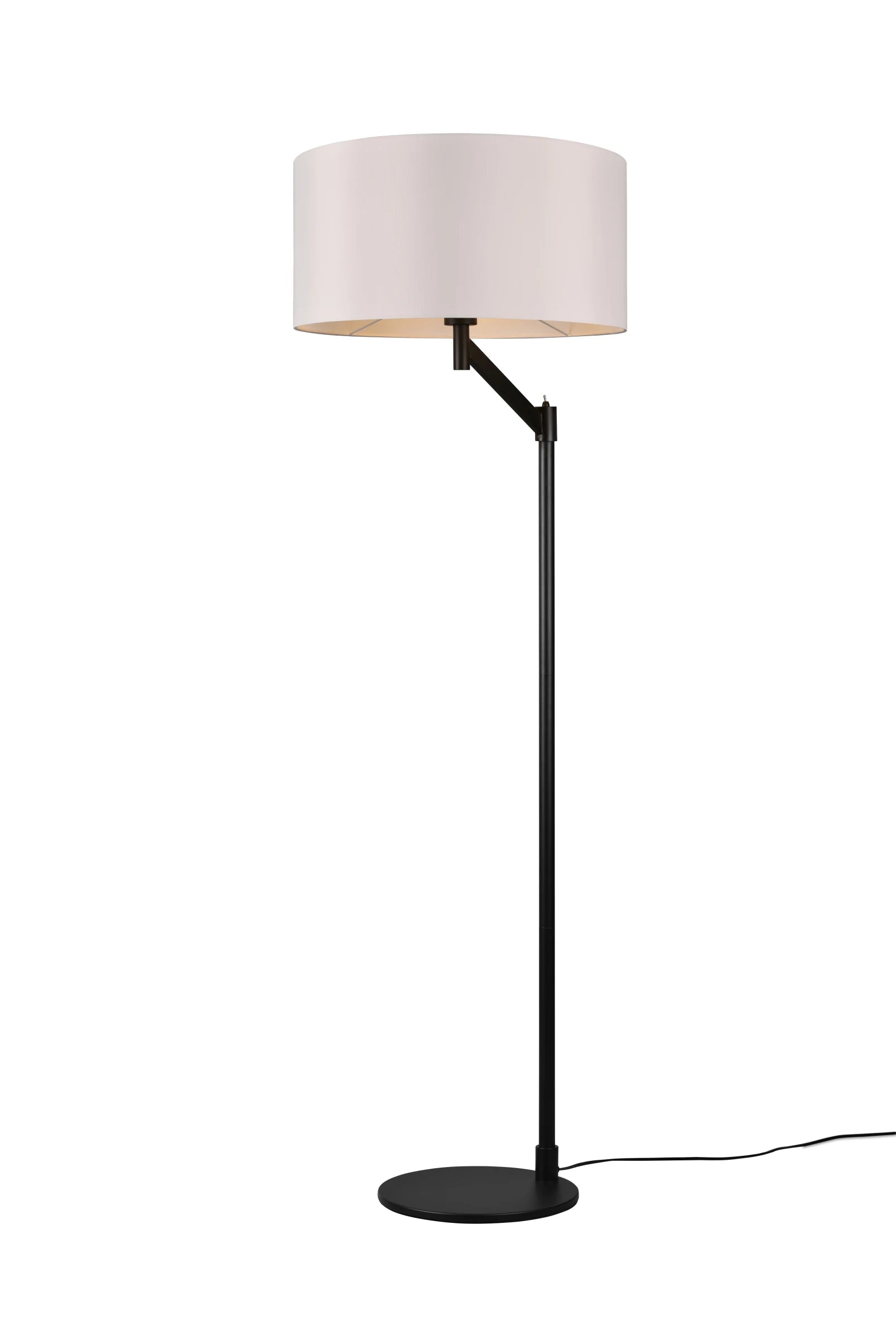 Cassio Classic Floor Lamp - Black/Brass