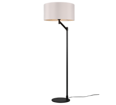 Cassio Classic Floor Lamp - Black/Brass