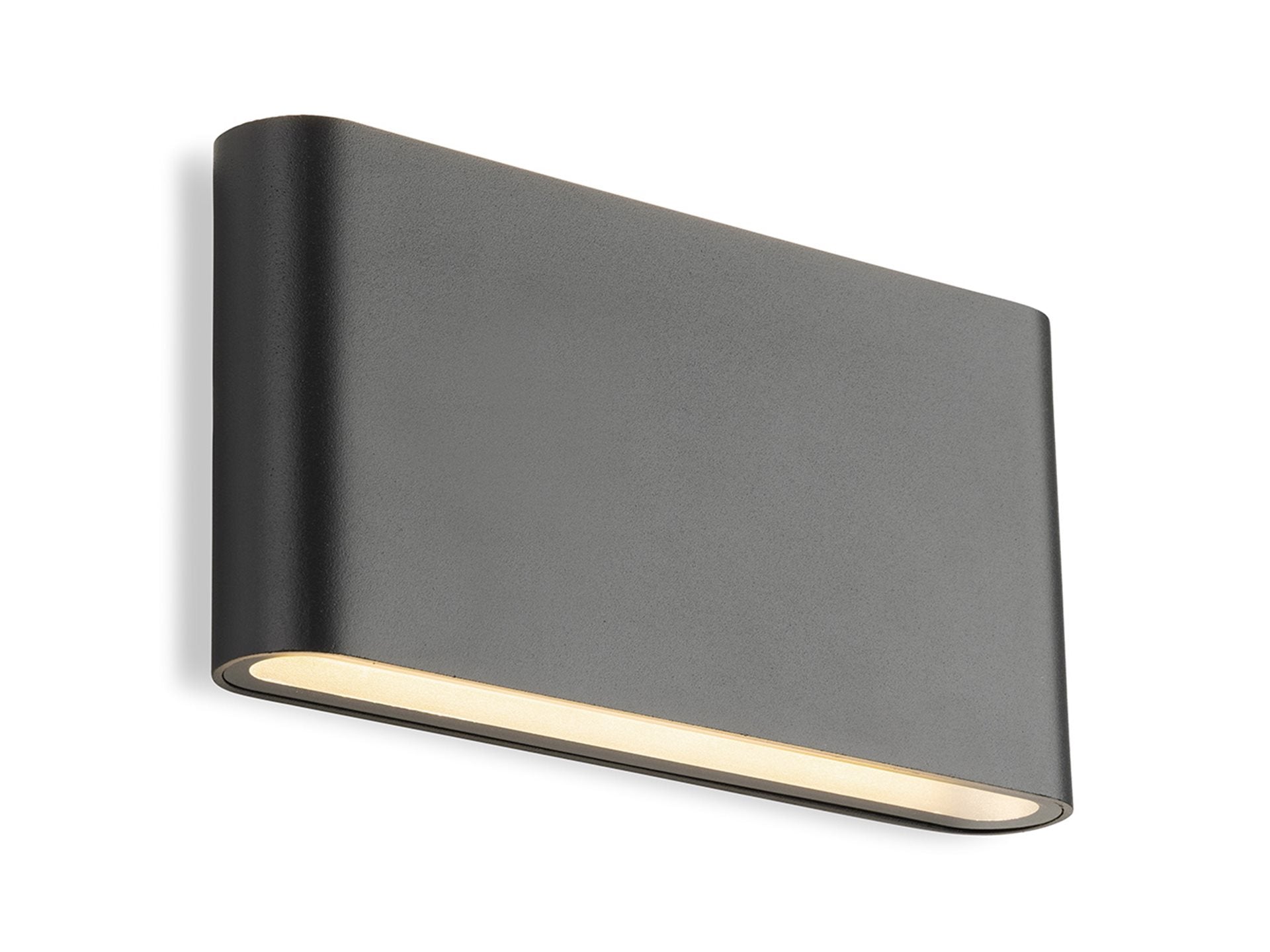 Algarve LED Wall Light- White/ Graphite