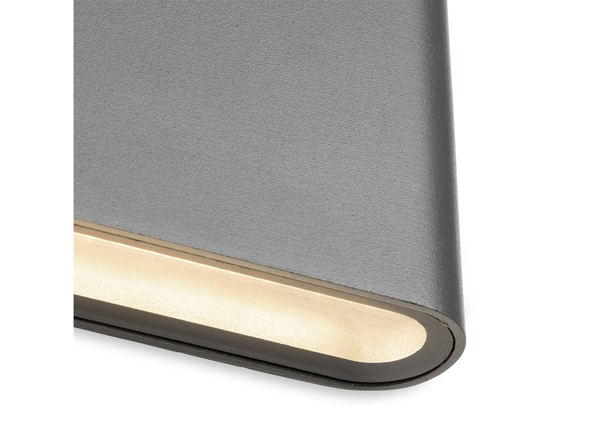 Algarve LED Wall Light- White/ Graphite