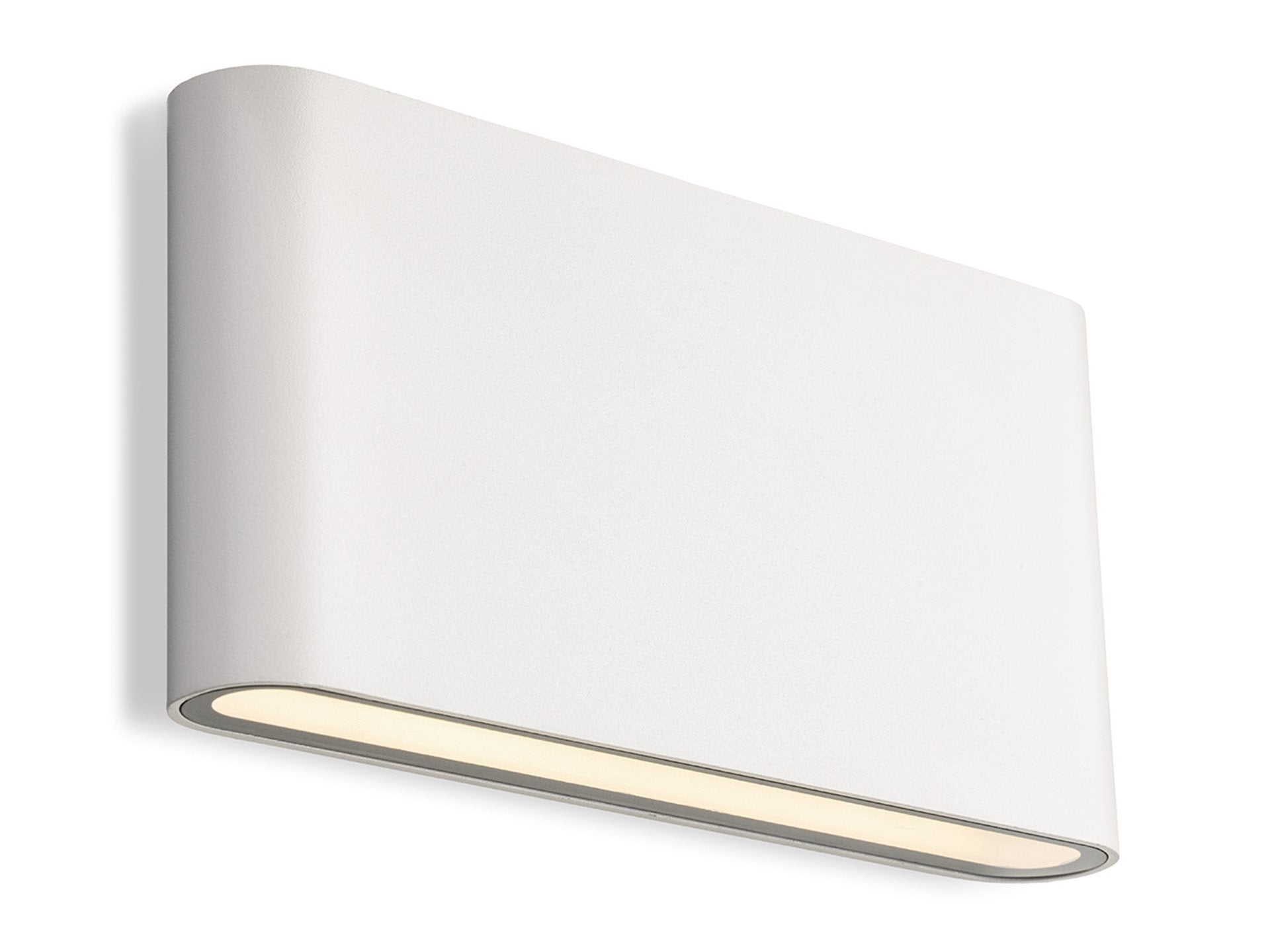 Algarve LED Wall Light- White/ Graphite