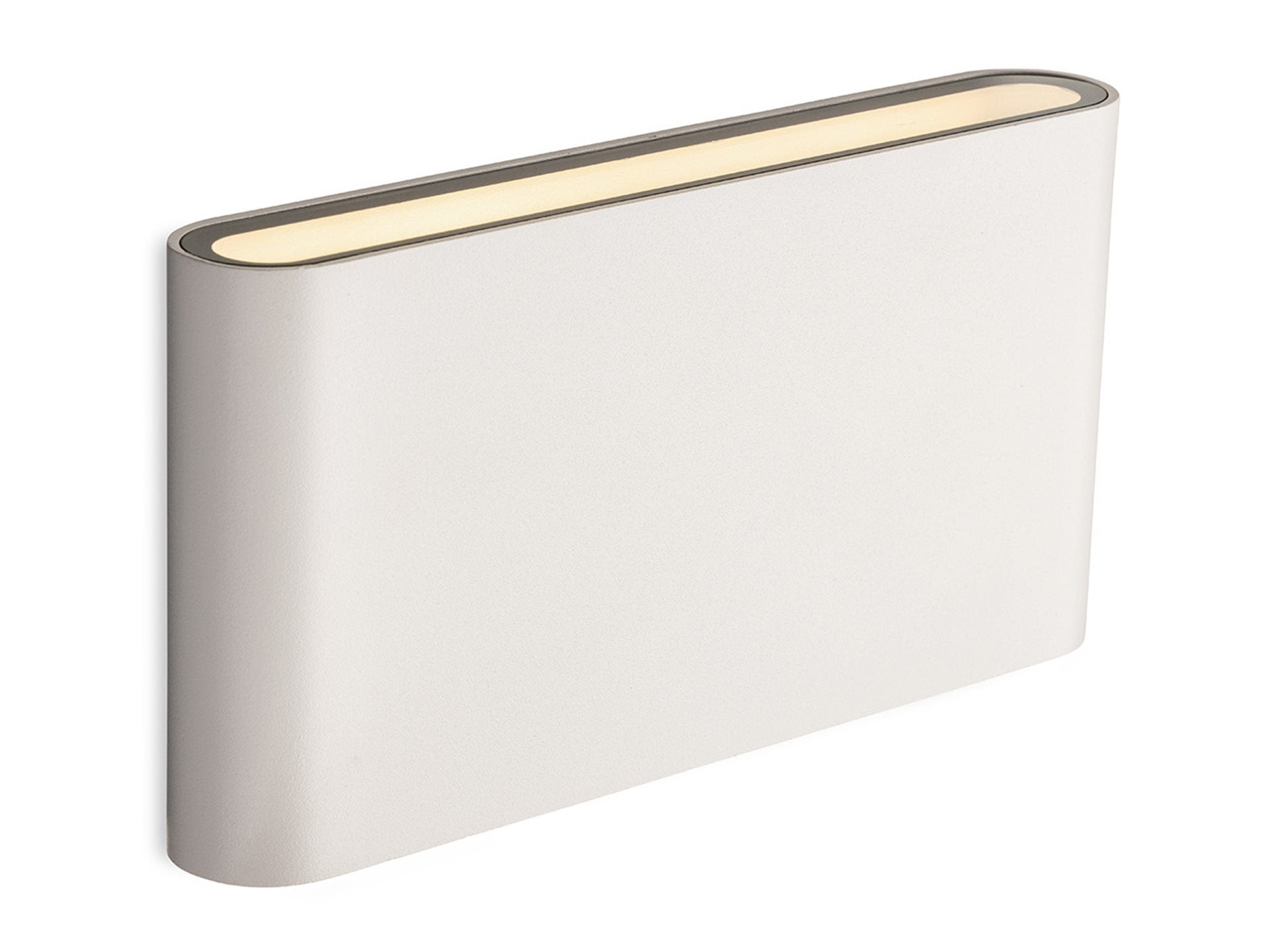 Algarve LED Wall Light- White/ Graphite