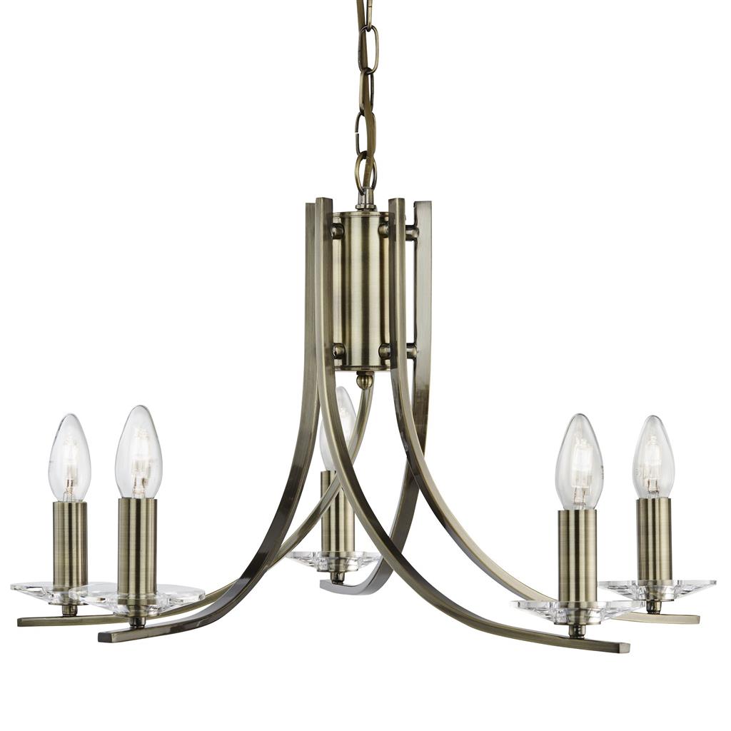 Vulcan 5/8Lt Multi-Arm Pendant -  Various Finishes