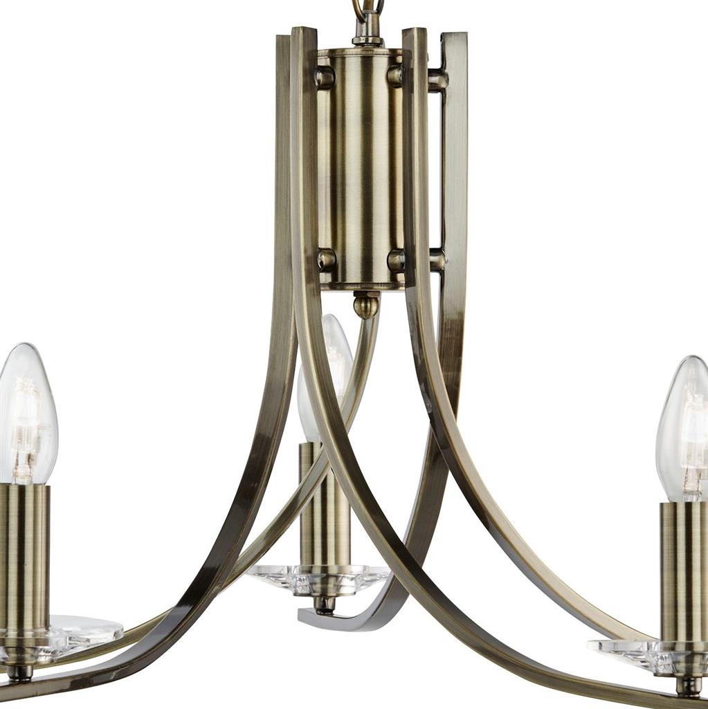 Vulcan 5/8Lt Multi-Arm Pendant -  Various Finishes