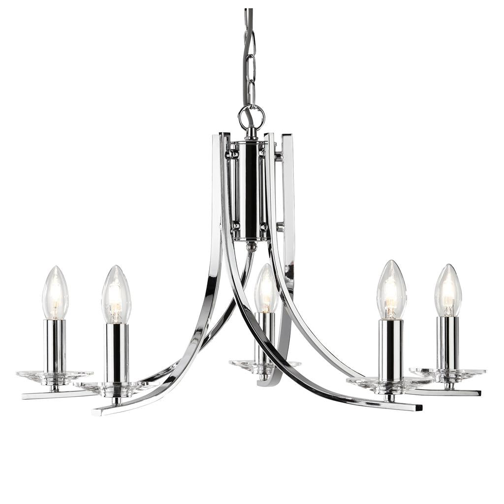 Vulcan 5/8Lt Multi-Arm Pendant -  Various Finishes