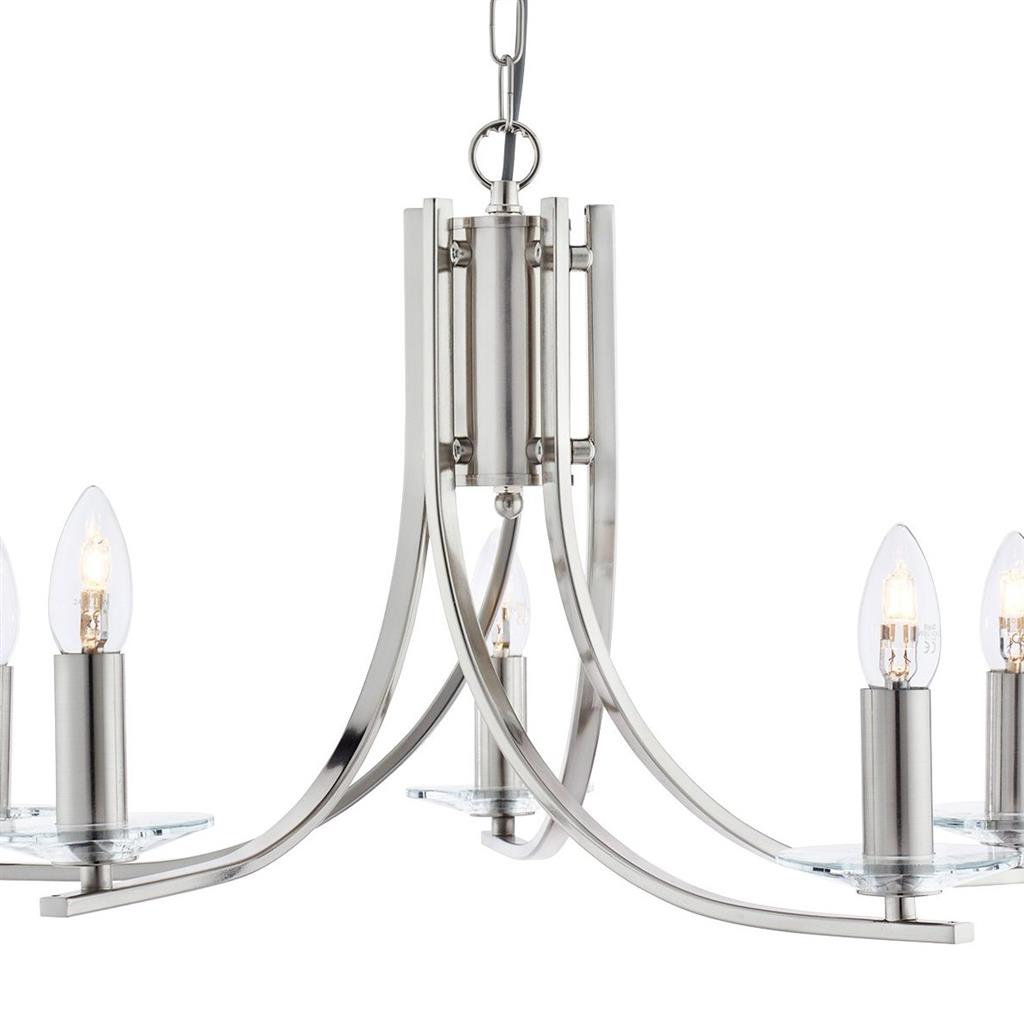 Vulcan 5/8Lt Multi-Arm Pendant -  Various Finishes