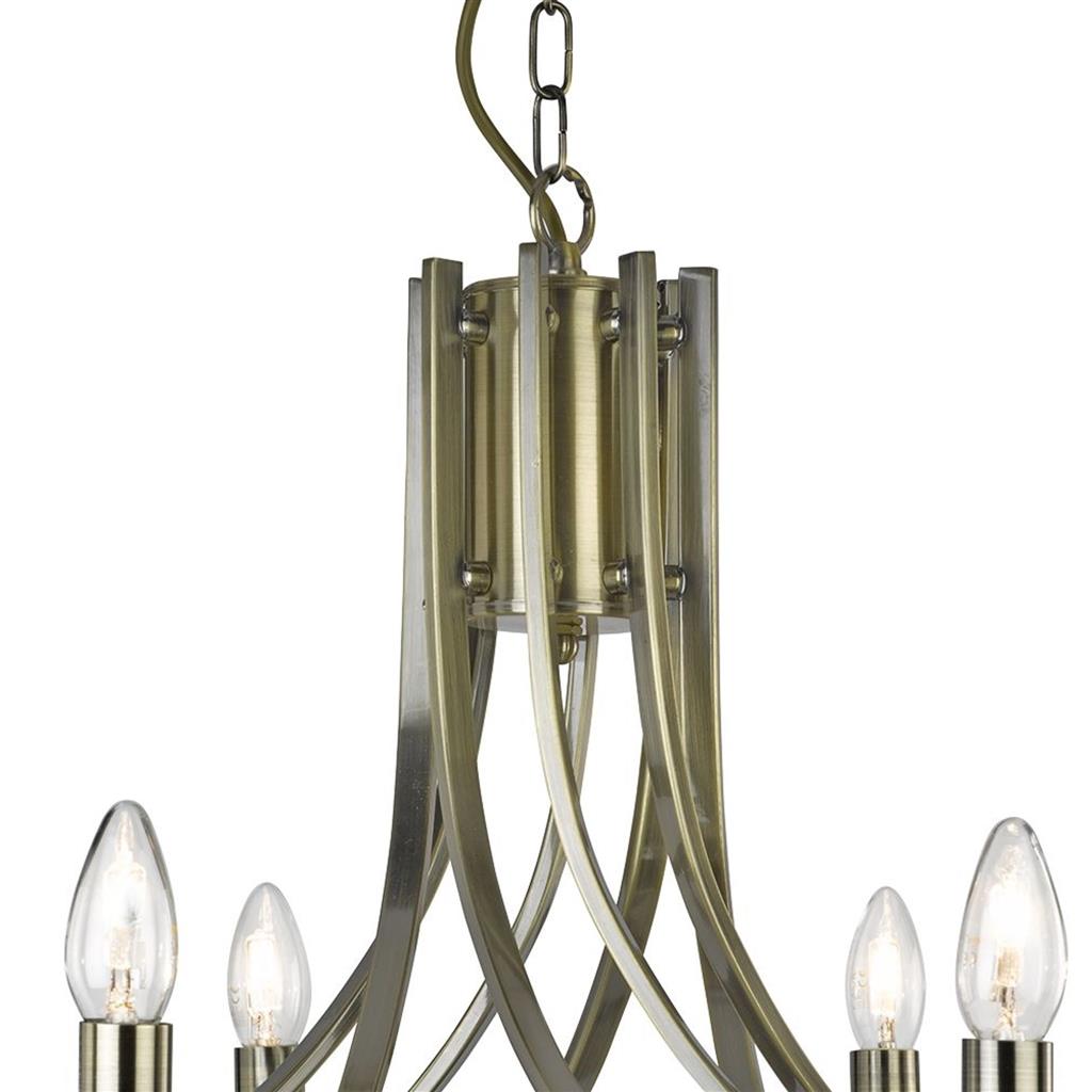 Vulcan 5/8Lt Multi-Arm Pendant -  Various Finishes