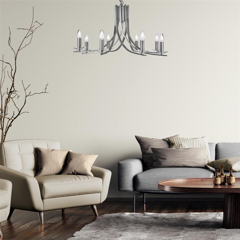 Vulcan 5/8Lt Multi-Arm Pendant -  Various Finishes