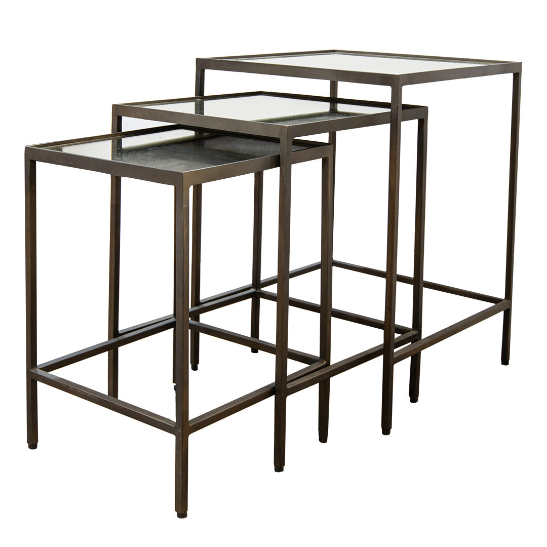 Totaro Nest of Tables - Burnt Bronze