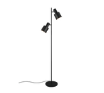 Agudo Task/Reading Floor Lamp - Black/Coffee