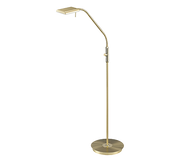 Bergamo Task/Reading LED Floor Lamp - Brass/Nickel