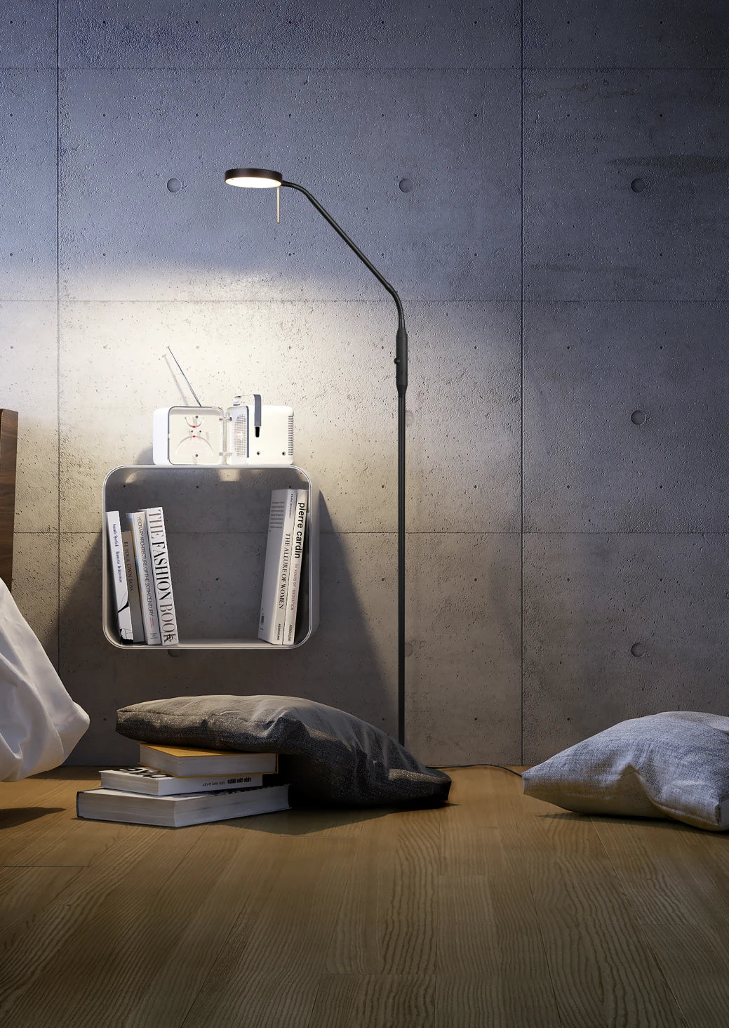 Monza Task/Reading LED Floor Lamp - Various Colours