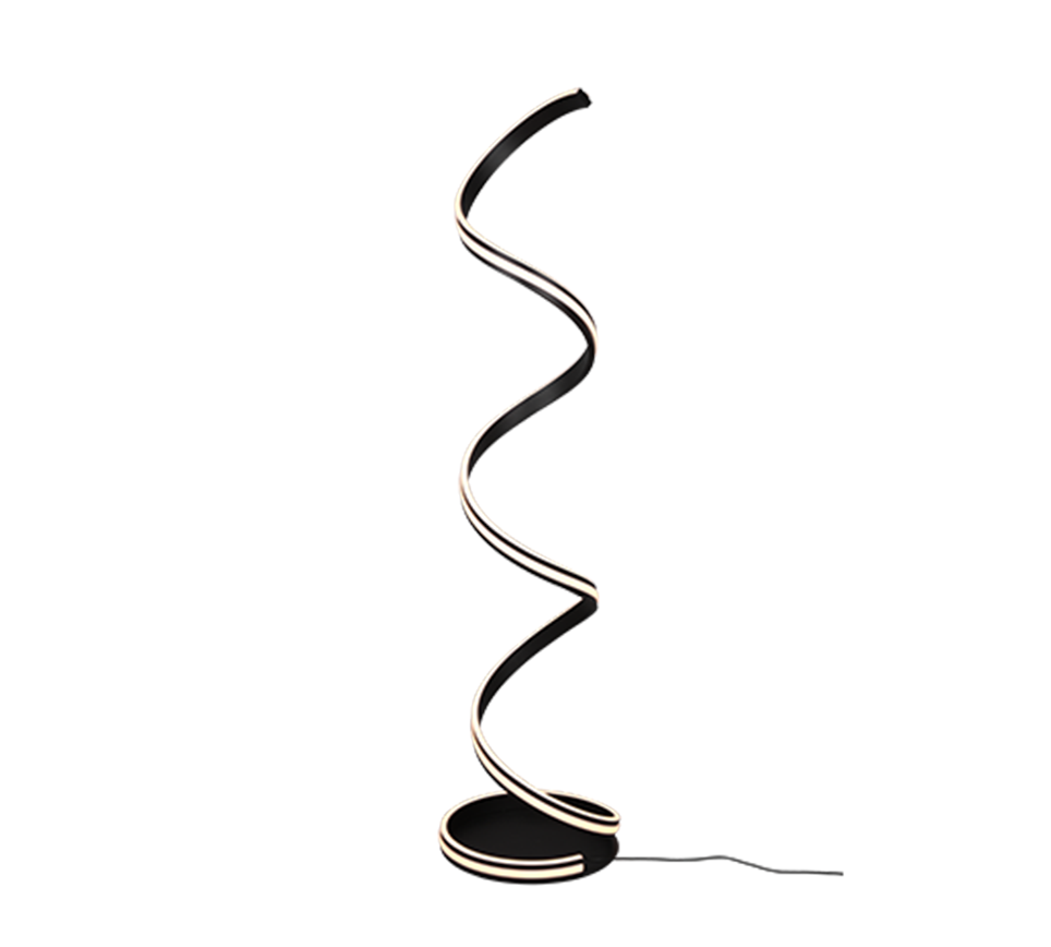 Nuria Modern LED Floor Lamp -Black