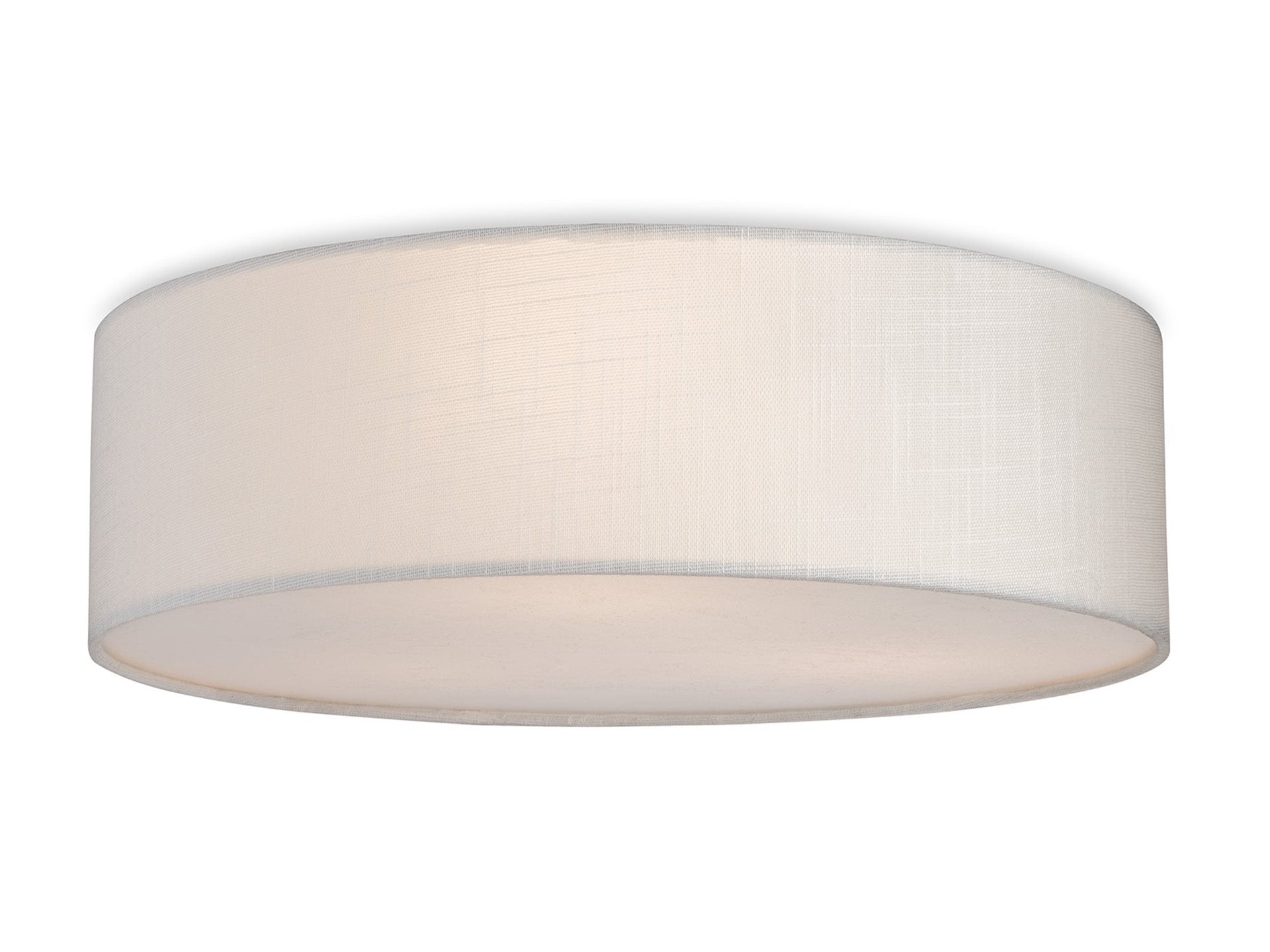 Camden Flush Ceiling Light- Black/ Cream/ Oyster Finishes