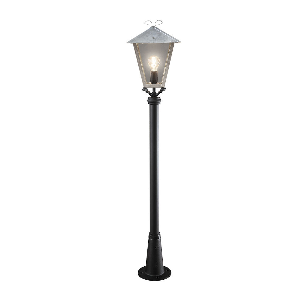 Benu Persius/Taurus Pole E27 IP23 - Black / Hot-Dip Galvanized