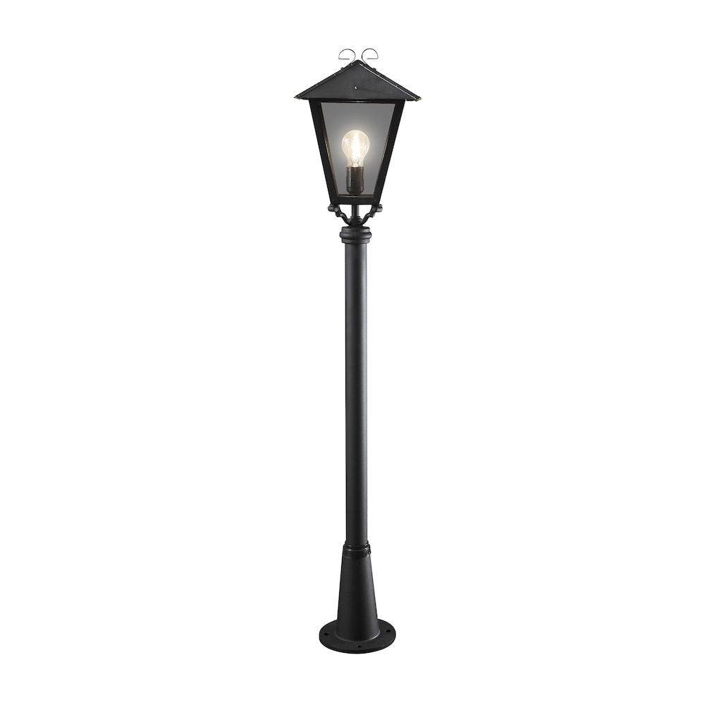 Benu Persius/Taurus Pole E27 IP23 - Black / Hot-Dip Galvanized