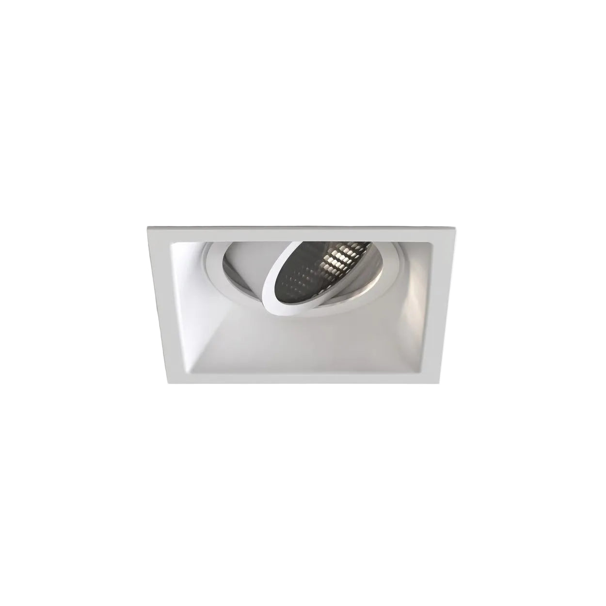 Minima Adjustable Round/Square Downlight - Black/White