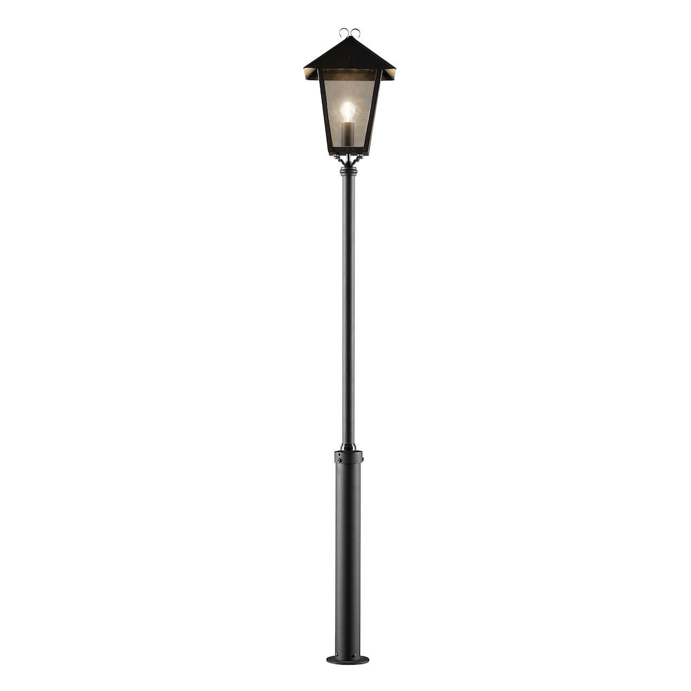 Benu Persius/Taurus Pole E27 IP23 - Black / Hot-Dip Galvanized