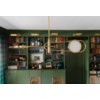 Jervis 2/3Lt LED Pendant - Brass & Alabaster