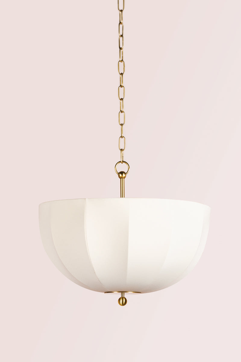 Meshelle 1Lt Pendant - Brass