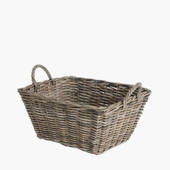 Grey Kubu Rectangular Storage Basket