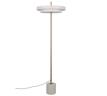 Keaton Floor Lamp- Grey/ Black Gold Finishes