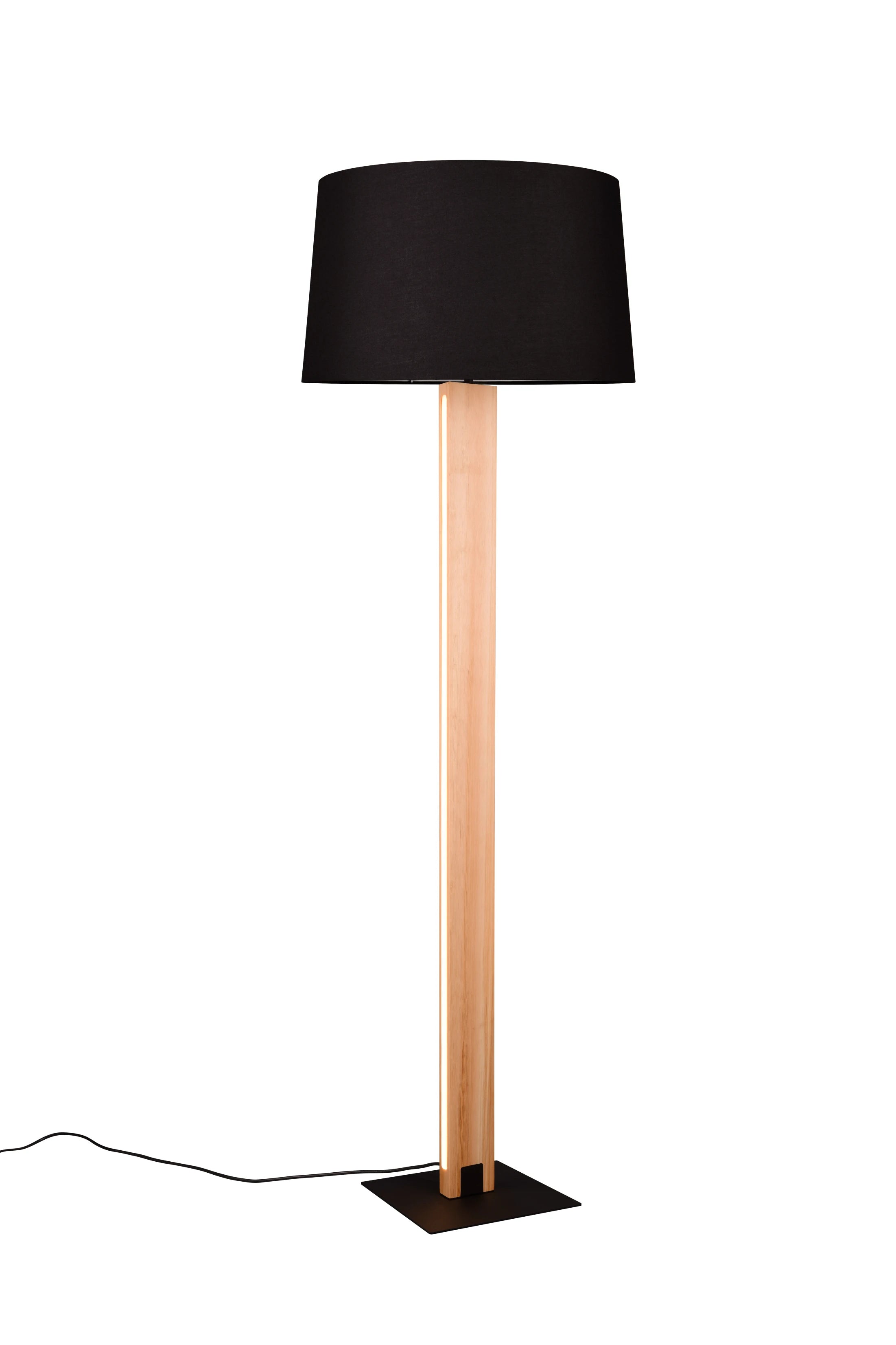 Rahul Classic Floor Lamp - Black