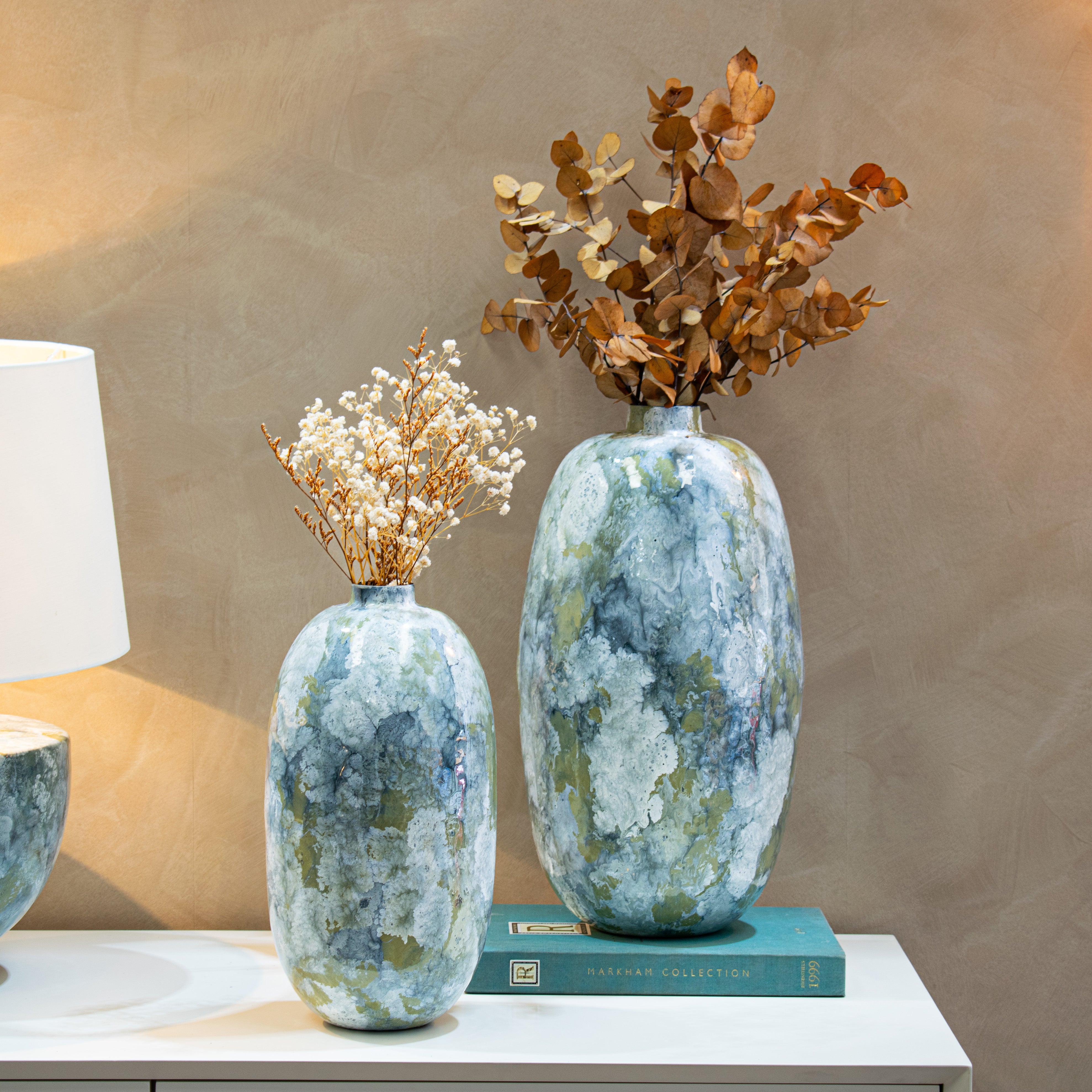 Igino Set of 2 Vases - Various Colours