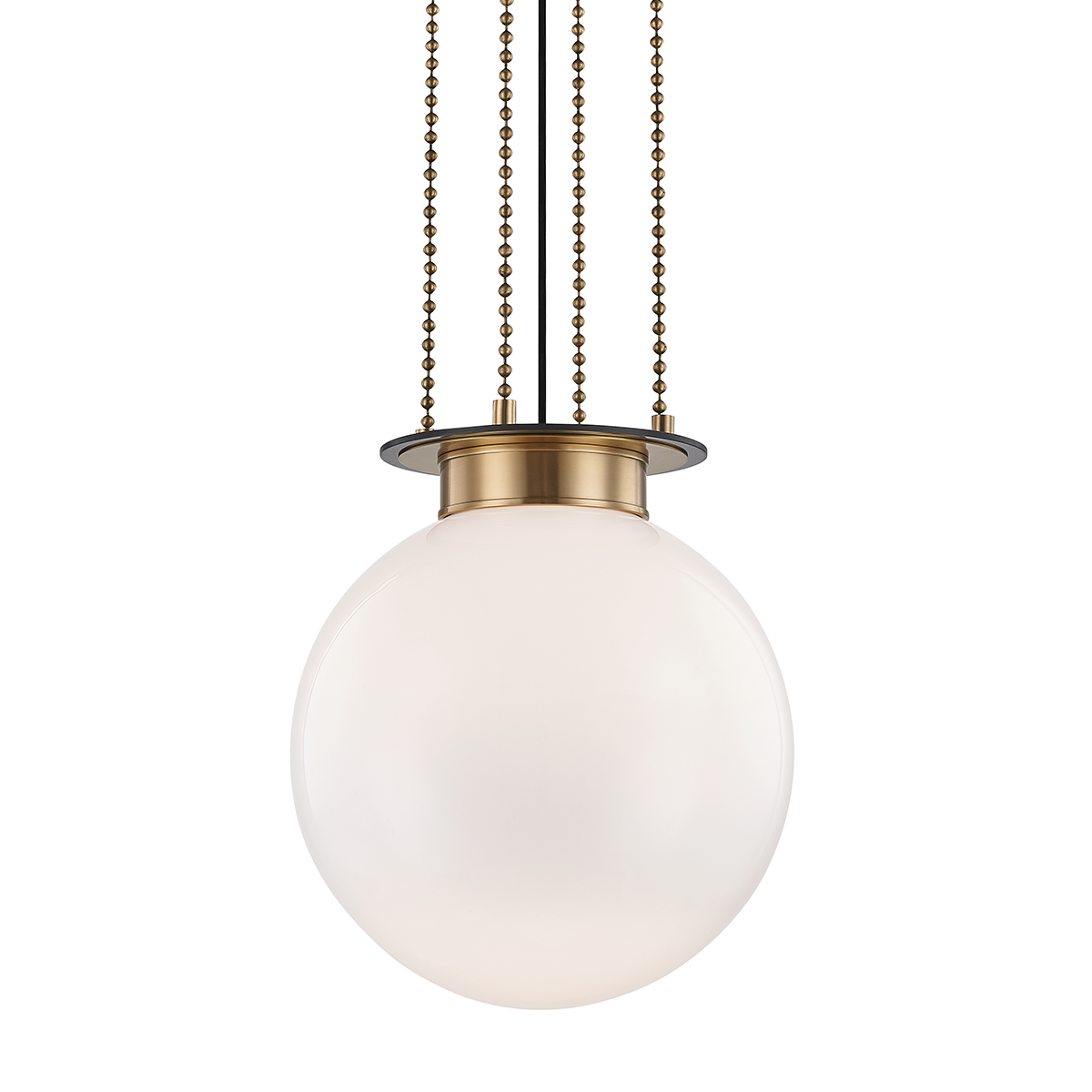 Gunther 1Lt Medium/Large Pendant - Old Bronze