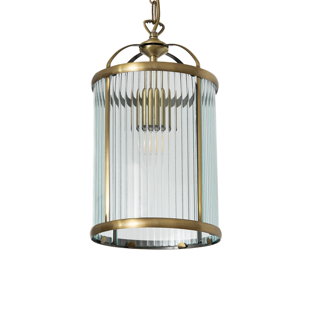 Fern Ribbed 1 Light Pendant