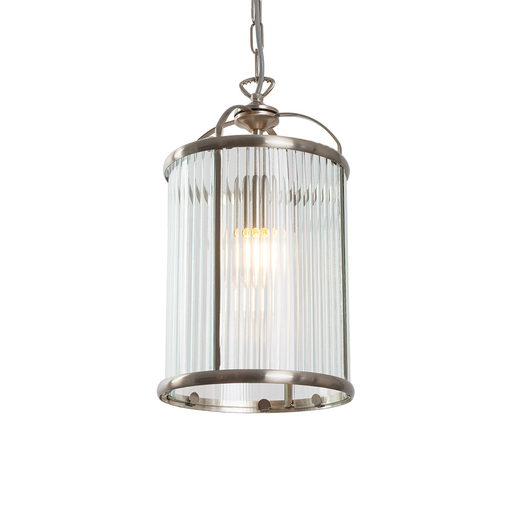 Fern Ribbed 1 Light Pendant