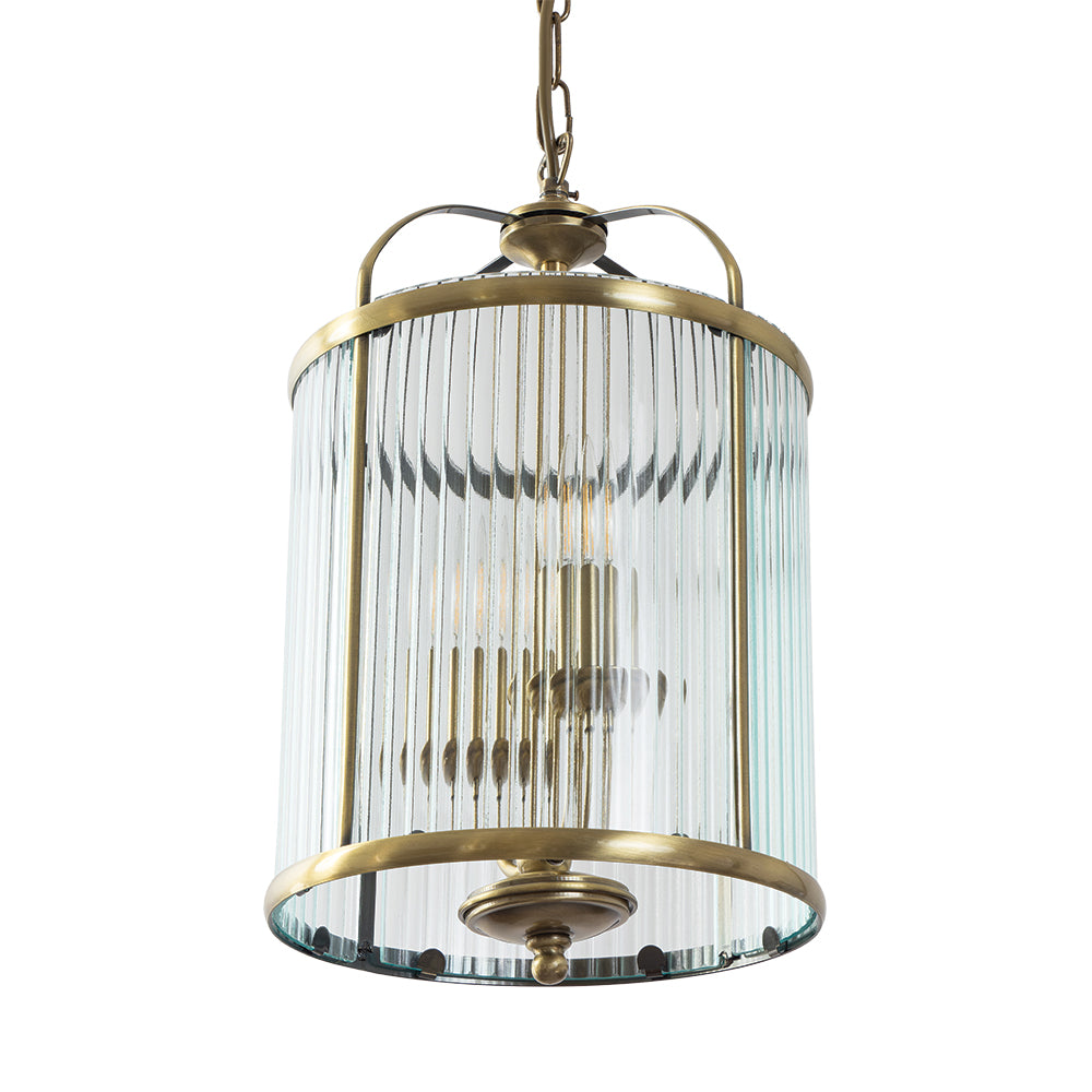 Fern Ribbed Light Lantern