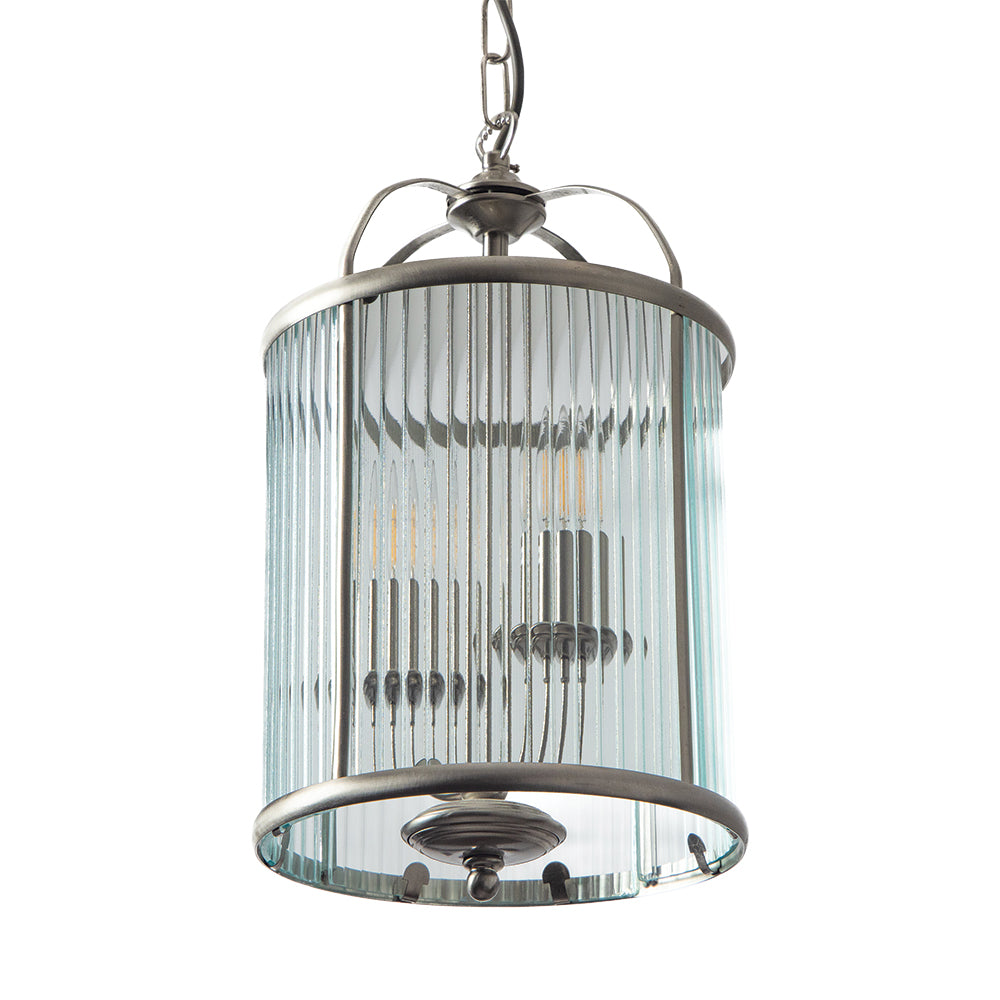 Fern Ribbed Light Lantern