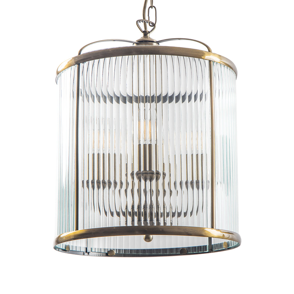 Fern Ribbed Light Lantern